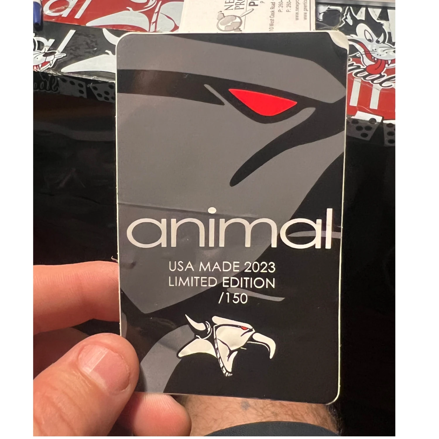 Animal Red Eye Frame **PREORDER** 1 Animal Red Eye Frame **PREORDER**