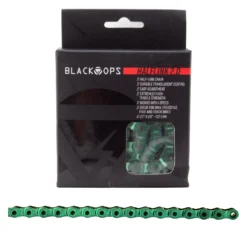 Black Ops Half Link 2.0 Chain -Bicycle Equipment Store BlackOpsHalfLinkChaingreen