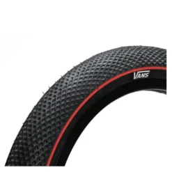 Cult Vans Tire (Solid Colors) -Bicycle Equipment Store Cult Vans Tire black w orange stripe