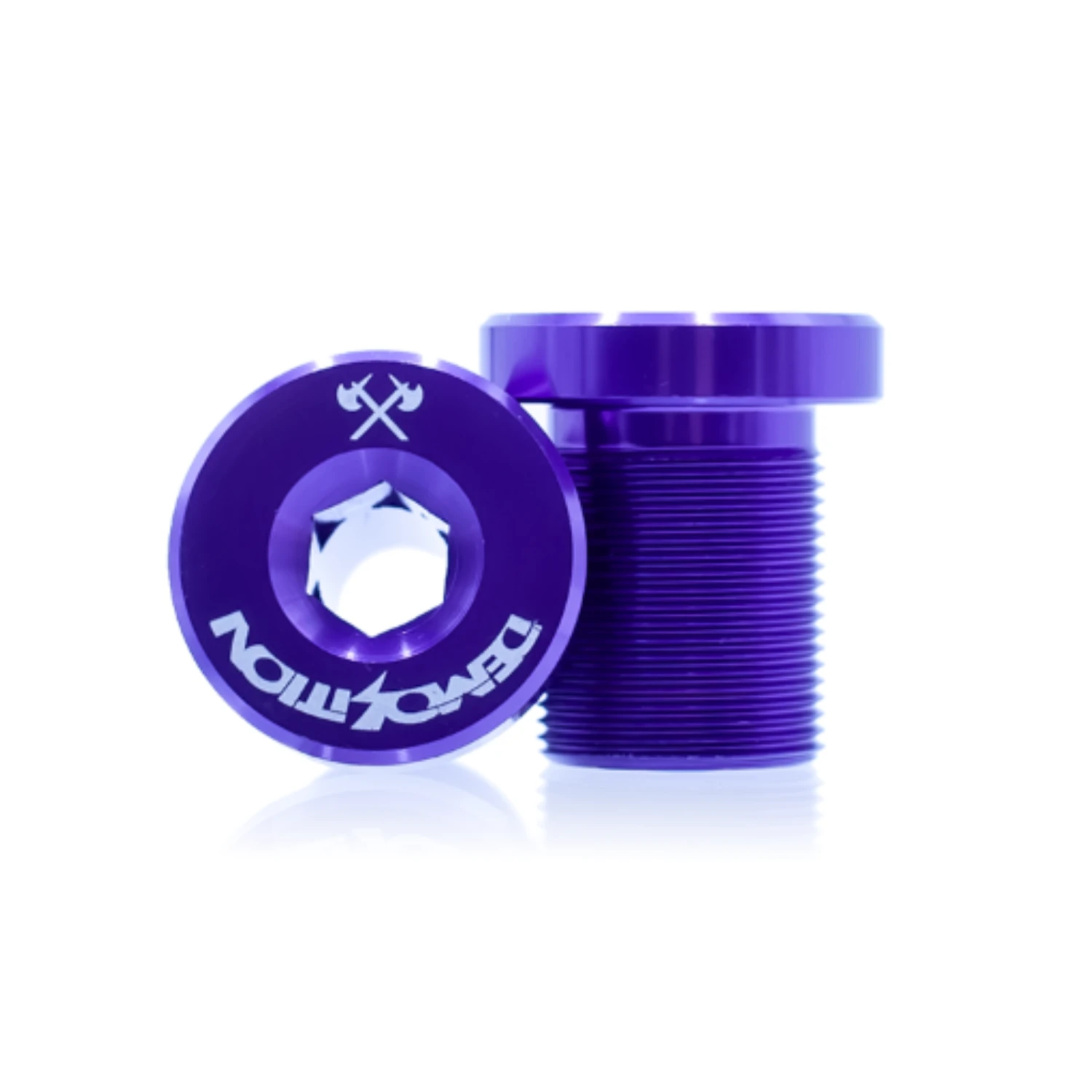 Demolition 24mm Revolt Crank Aluminum Spindle Bolts 3 Demolition 24mm Revolt Crank Aluminum Spindle Bolts - Image 3