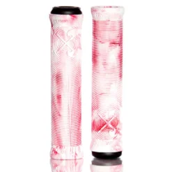 Demolition Axes FL Grips -Bicycle Equipment Store DemolitionAxesGripsredwhite