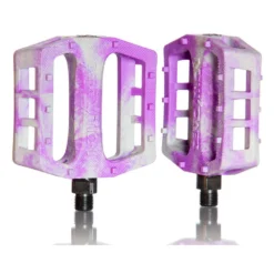 Demolition Trooper PC Pedals -Bicycle Equipment Store DemolitionTrooperPedalspurplewhite