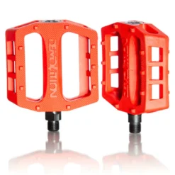 Demolition Trooper PC Pedals -Bicycle Equipment Store DemolitionTrooperPedalsred