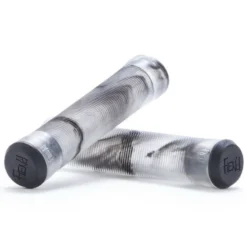 Fiend Team Flangeless Grips -Bicycle Equipment Store Fiend Team Grips clear black marble