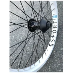 GSport Elite Front Wheel -Bicycle Equipment Store GsportEliteFrontWheelwhite