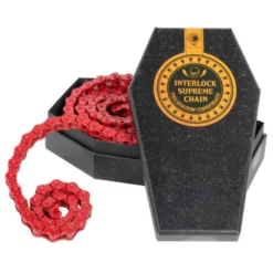 Shadow Conspiracy Interlock Supreme Half Link Chain -Bicycle Equipment Store Interlock Supreme Chain red