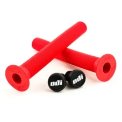 ODI Longneck XL Grips -Bicycle Equipment Store Longneck Xl Grips red