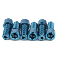 MISSION Theory Stem Bolts -Bicycle Equipment Store MissionStemBoltsblue