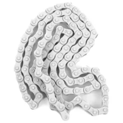 Mission Half Link Chain -Bicycle Equipment Store Mission Halflink Chain white