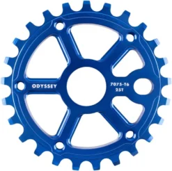 Odyssey Utility Pro Sprocket -Bicycle Equipment Store OdysseyUtilityProSprocket30thblue