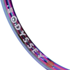 Odyssey Hazard Lite Rim - Oil Slick (40th Anniversary Limited Edition) -Bicycle Equipment Store Odyssey Hazard Lite oil slick 2
