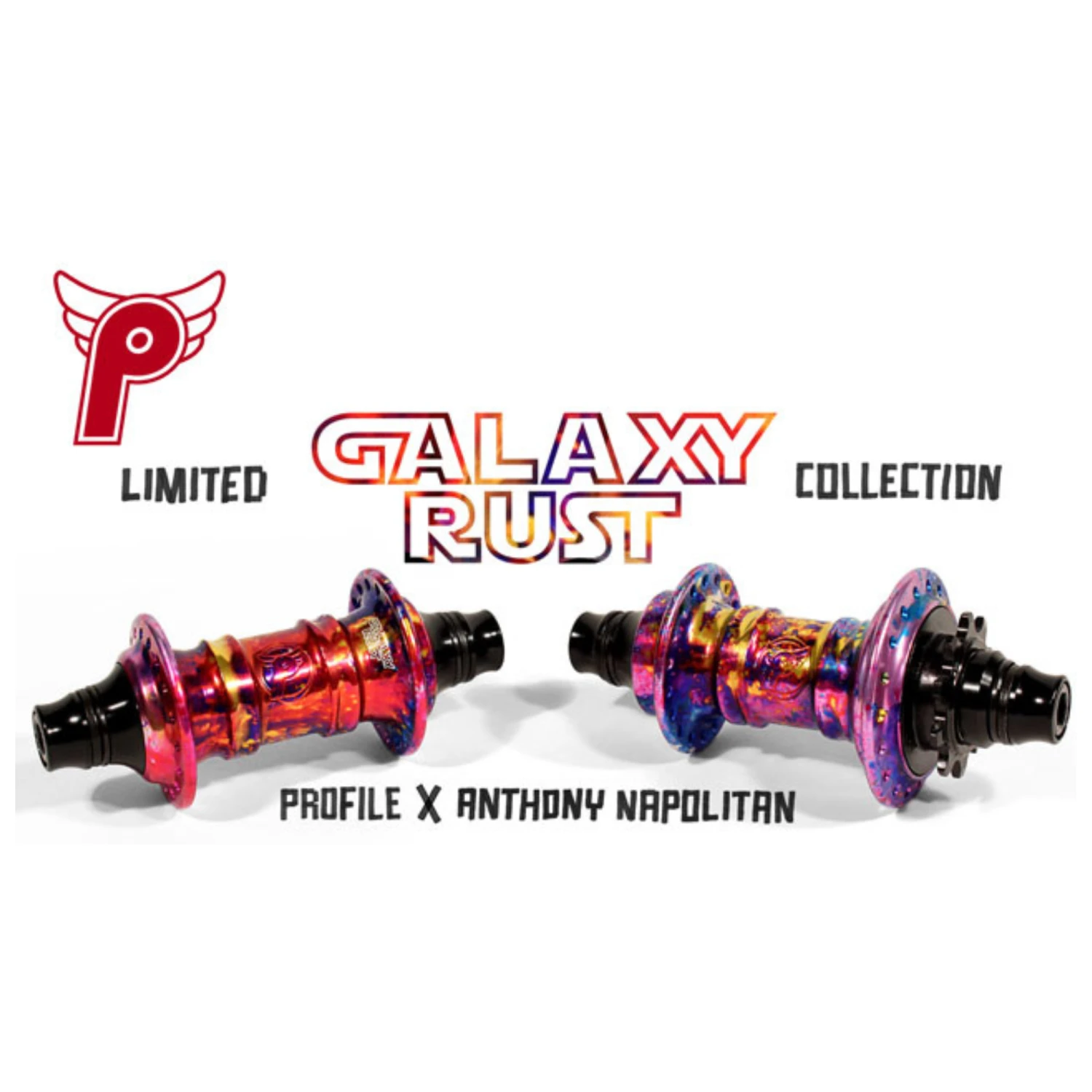 Profile Galaxy Rust Mini Hubset - Limited Edition 1 Profile Galaxy Rust Mini Hubset - Limited Edition