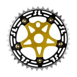 Se-bikes SE Alloy Chainring And Spider -Bicycle Equipment Store SEChainringgold