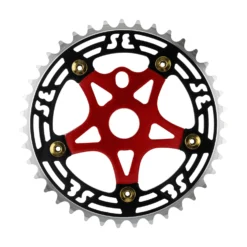 Se-bikes SE Alloy Chainring And Spider -Bicycle Equipment Store SEChainringred
