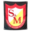 S&M Shield Fabric Banner