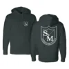 S&M Two Shield Pullover Hoodie