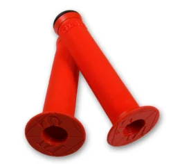 S&M Logo Grips -Bicycle Equipment Store S M Logo Grips red