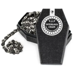 Shadow Conspiracy Interlock V2 Half Link Chain 20 Shadow Conspiracy Interlock V2 Half Link Chain -Bicycle Equipment Store ShadowChainsilverblack