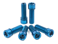 Shadow Conspiracy Hollow Stem Bolts -Bicycle Equipment Store Shadow Stem Bolts blue