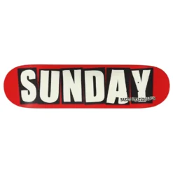Sunday X Baker Skateboard Deck