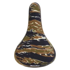 Sunday Tiger Stripe Camo Railed Cruiser Seat -Bicycle Equipment Store SundayTigerRailedSeat3