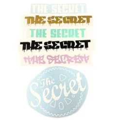 The Secret Die Cut Sticker Pack