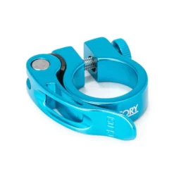 Theory Quickie Quick Release Seat Post Clamp -Bicycle Equipment Store TheoryQuickieClampblue
