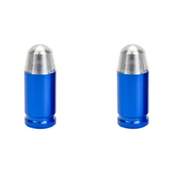 Trik Topz Bullet Tip Valve Caps -Bicycle Equipment Store TrikTopzBulletsblue
