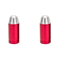 Trik Topz Bullet Tip Valve Caps -Bicycle Equipment Store TrikTopzBulletsred