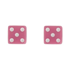 Trik Topz Dice Valve Caps -Bicycle Equipment Store TrikTopzDicepink