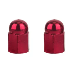 Trik Topz Hex Dome Valve Caps -Bicycle Equipment Store TrikTopzHexDomered
