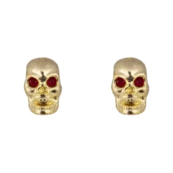 Trik Topz Skulls Valve Caps -Bicycle Equipment Store TrikTopzSkullsgold